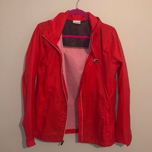 COLUMBIA GA BULLDOGS HOODED RAIN JACKET SZ LARGE